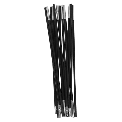 TOYZFRIENDY 2 Stück Teiliges Zeltstangen Fiberglas Ersatzstangen für Outdoor Camping Faltbar Dicke Gestänge Windresistent Stabiler Aufbau Geeignet für Zeltreparatur und Wanderungen von TOYZFRIENDY