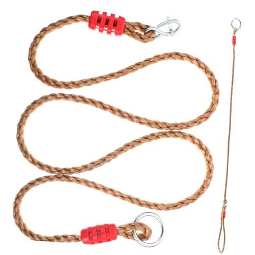 TOYZFRIENDY 2 Stück Verstellbares PE Baumschaukel Seilset mit Hoher Tragkraft Robustes Aufhängeseil für Indoor und Outdoor Geeignet für Schaukel Hängematte Garten und Spielplatz TOYZFRIENDY 2 Stück Verstellbares PE Baumschaukel Seilset mit Hoher Tragkraft Robustes Aufhängeseil für Indoor und Outdoor Geeignet für Schaukel Hängematte Garten und Spielplatz von TOYZFRIENDY