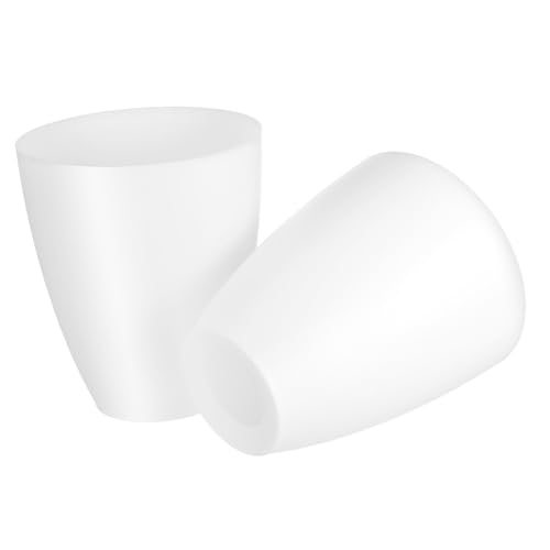 TOYZFRIENDY 2 Stück Weiße Kunststoff Lampenschirme Mittelloch Dekorative Tischlampen Abdeckungen Stabile Lampenschirme für Schlafzimmer und Wohnräume Einfach zu Montieren Vielseitig TOYZFRIENDY 2 Stück Weiße Kunststoff Lampenschirme Mittelloch Dekorative Tischlampen Abdeckungen Stabile Lampenschirme für Schlafzimmer und Wohnräume Einfach zu Montieren Vielseitig von TOYZFRIENDY