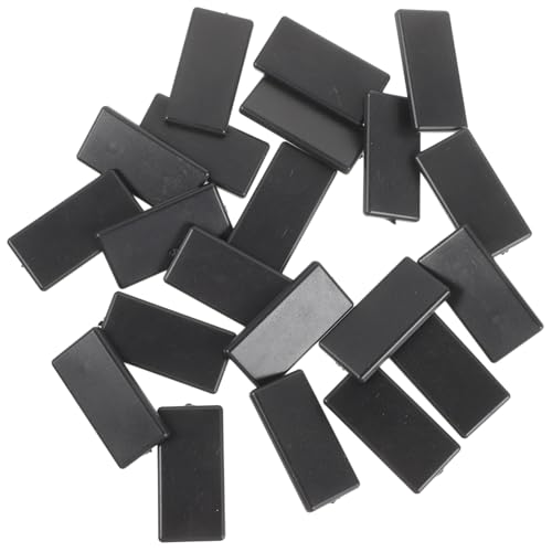 TOYZFRIENDY 20 Stück Endkappen für Aluminiumprofil Robuste Nylon Schutzkappen Europäische Norm Langlebiger Abschluss für Aluminiumprofile und Einfache Montage von TOYZFRIENDY