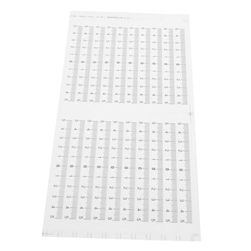 TOYZFRIENDY 20 Stück Selbstklebende Maßband Aufkleber Flexible Wasserdichte Etiketten mit Klarer Präzise Messhilfe für Handwerk Zeichnung und Längenmessung TOYZFRIENDY 20 Stück Selbstklebende Maßband Aufkleber Flexible Wasserdichte Etiketten mit Klarer Präzise Messhilfe für Handwerk Zeichnung und Längenmessung von TOYZFRIENDY