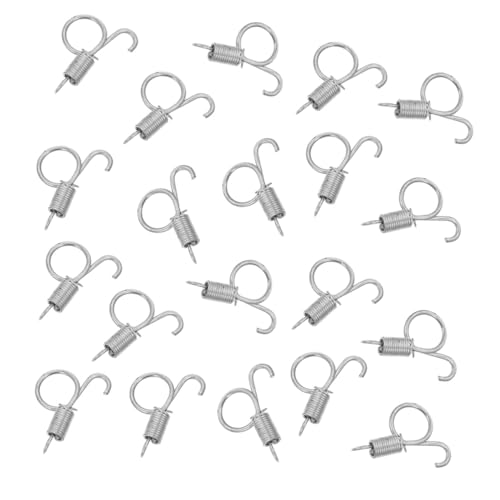 TOYZFRIENDY 20 Stück Teiliges Federhaken für Kaninchenkäfige aus Hochwertigem Metall Federunterstützte Türverriegelung Geeignet für Links und Rechts Angeschlagene Haustierkäfigtüren Praktisch TOYZFRIENDY 20 Stück Teiliges Federhaken für Kaninchenkäfige aus Hochwertigem Metall Federunterstützte Türverriegelung Geeignet für Links und Rechts Angeschlagene Haustierkäfigtüren Praktisch von TOYZFRIENDY