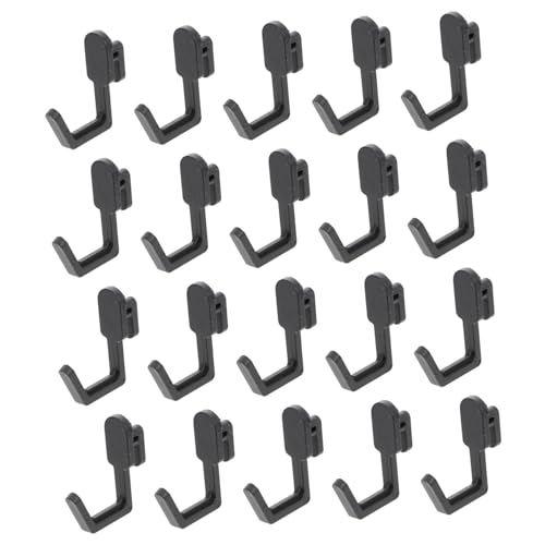 TOYZFRIENDY 20 Stück Teiliges J Förmiges Kunststoff Aufbewahrungshaken für Pegboard Organizer Ersatz für Lochwandhaken Robuste Aufhängung für Werkzeug Küche Garage und Heimgebrauch Schwarz TOYZFRIENDY 20 Stück Teiliges J Förmiges Kunststoff Aufbewahrungshaken für Pegboard Organizer Ersatz für Lochwandhaken Robuste Aufhängung für Werkzeug Küche Garage und Heimgebrauch Schwarz von TOYZFRIENDY