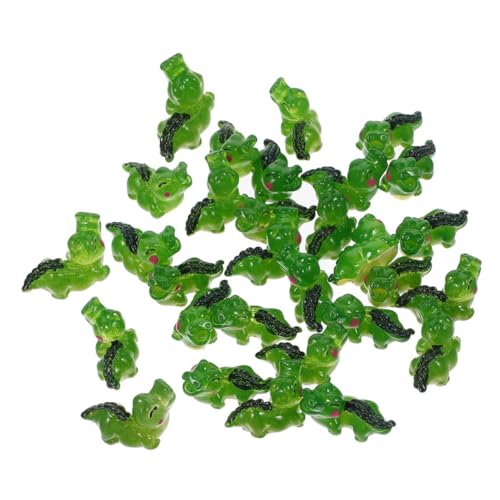 TOYZFRIENDY 20 Stück Teiliges Mini Krokodil aus Resin Kleine Figuren mit Feiner Verarbeitung Realistische Details Vielseitige Bonsai Pflanzendekoration für Garten Schreibtisch und von TOYZFRIENDY