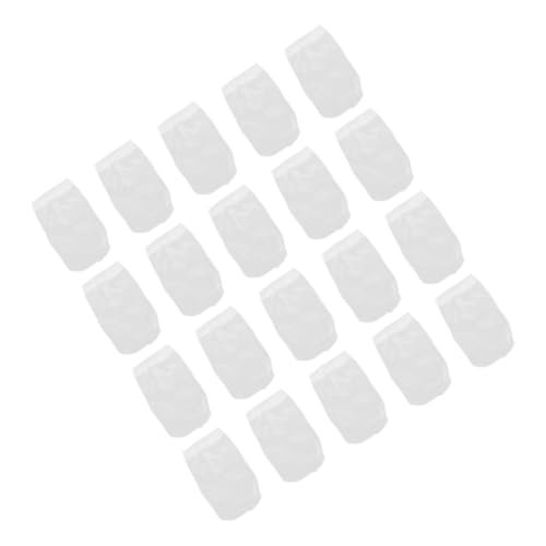 TOYZFRIENDY 20 Stück Teiliges Pool Skimmer Socken mit Elastischem Netz Wiederverwendbare Filtersocken für Schwimmbad Skimmerkörbe Feines Filtermaterial zum Schutz von Poolpumpen und TOYZFRIENDY 20 Stück Teiliges Pool Skimmer Socken mit Elastischem Netz Wiederverwendbare Filtersocken für Schwimmbad Skimmerkörbe Feines Filtermaterial zum Schutz von Poolpumpen und von TOYZFRIENDY