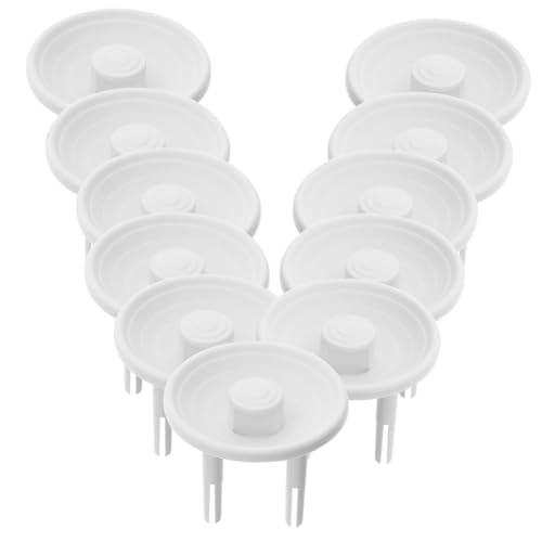 TOYZFRIENDY 20 Stück Teiliges Steckdosenschutz für Staubdichtes Kompatibles Schutzcover Verhindert Stromschläge Kindersichere Steckdosenabdeckung für Haushaltsschutz Europäische Steckdosen von TOYZFRIENDY