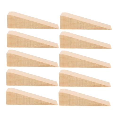 TOYZFRIENDY 20 Stück Teiliges Türkeil Robustem Holz Rutschfest und Formstabil für Schwere Türen Vielseitig Einsetzbar Fliesen Teppichen und Böden Einfache Installation ohne Werkzeug von TOYZFRIENDY