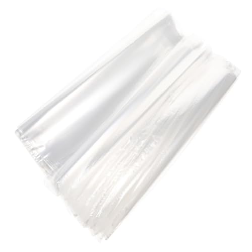 TOYZFRIENDY 200 Stück Schrumpfbeutel Pof Schrumpffolie Klar Schrumpfverpackung Beutel Praktisch Robust für Kerzen Schuhe Weinflaschen Kosmetik DIY Verpackung von TOYZFRIENDY