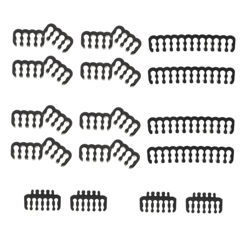 TOYZFRIENDY 24 Stück Teiliges PC Kabelmanagement Kabelkamm Organizer für Stromkabel Power Cord Organizer Kompatibel mit Computern Installieren Langlebig für Saubere Kabelstruktur TOYZFRIENDY 24 Stück Teiliges PC Kabelmanagement Kabelkamm Organizer für Stromkabel Power Cord Organizer Kompatibel mit Computern Installieren Langlebig für Saubere Kabelstruktur von TOYZFRIENDY
