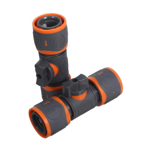 TOYZFRIENDY 2stücke Wasseranschlussadapter Für Gartenschlauch Hochwertige Abs-verbindungselemente Mit Gummibeschichtung Für Effektive Wasserflusskontrolle Und Einfache Reparatur Von TOYZFRIENDY 2stücke Wasseranschlussadapter Für Gartenschlauch Hochwertige Abs-verbindungselemente Mit Gummibeschichtung Für Effektive Wasserflusskontrolle Und Einfache Reparatur Von von TOYZFRIENDY