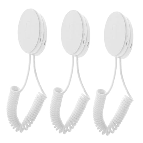TOYZFRIENDY 3 Stck Teiliges Einziehbares Kabel mit Selbstklebendem Haken Fernbedienungssicherung Verlust Halteband für Tv Handy und Tablet Einfache Montage ohne Bohren TOYZFRIENDY 3 Stck Teiliges Einziehbares Kabel mit Selbstklebendem Haken Fernbedienungssicherung Verlust Halteband für Tv Handy und Tablet Einfache Montage ohne Bohren von TOYZFRIENDY