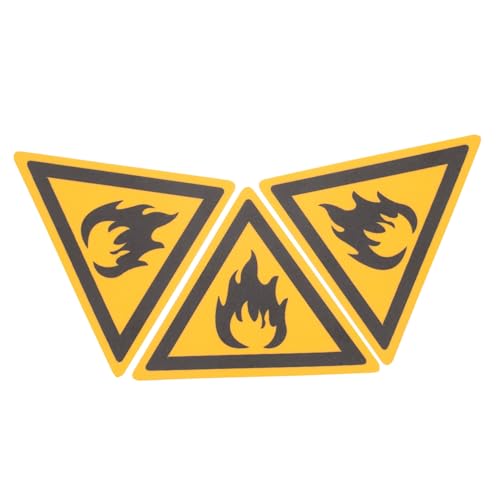 TOYZFRIENDY 3 Stück Flammensicherheitsaufkleber Warnschild für Feuergefahr Selbstklebend für Büro Zuhause und Industrie Sicherheitsbewusstsein TOYZFRIENDY 3 Stück Flammensicherheitsaufkleber Warnschild für Feuergefahr Selbstklebend für Büro Zuhause und Industrie Sicherheitsbewusstsein von TOYZFRIENDY