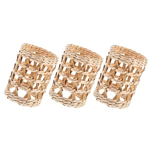 TOYZFRIENDY 3 Stück Handgefertigte Strohbänder für Glasflaschen Hitzeschützende Dekorative Cup Sleeves Vielseitige Vasenhüllen für Außenbereich und Wohnaccessoire TOYZFRIENDY 3 Stück Handgefertigte Strohbänder für Glasflaschen Hitzeschützende Dekorative Cup Sleeves Vielseitige Vasenhüllen für Außenbereich und Wohnaccessoire von TOYZFRIENDY