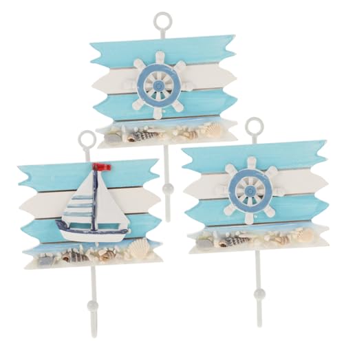 TOYZFRIENDY 3 Stück Mediterraner Garderobenhaken Kreative Wanddekoration Bunte Kleiderhaken für Mäntel Schlüssel Vielseitig für Zuhause und Party TOYZFRIENDY 3 Stück Mediterraner Garderobenhaken Kreative Wanddekoration Bunte Kleiderhaken für Mäntel Schlüssel Vielseitig für Zuhause und Party von TOYZFRIENDY