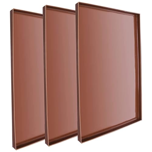 TOYZFRIENDY 3 Stück Silikon dehydrator matten Hitzebeständige Wiederverwendbare Backfolie mit Rand für Dörrgerät und Ofen Antihaftbeschichtet Flexibel Leicht zu Reinigen für Obst Fleisch TOYZFRIENDY 3 Stück Silikon dehydrator matten Hitzebeständige Wiederverwendbare Backfolie mit Rand für Dörrgerät und Ofen Antihaftbeschichtet Flexibel Leicht zu Reinigen für Obst Fleisch von TOYZFRIENDY