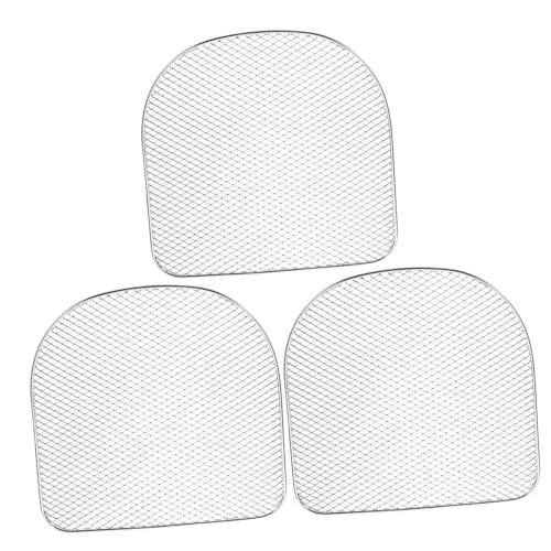 TOYZFRIENDY 3 Stück Teiliges Edelstahl Air Fryer Grillrost Dehydrationsrost Luftzirkulationsrost Kompatibel für Ofen und Heißluftfritteuse Vielseitig zum Dörren und Grillen von Gemüse Fleisch von TOYZFRIENDY