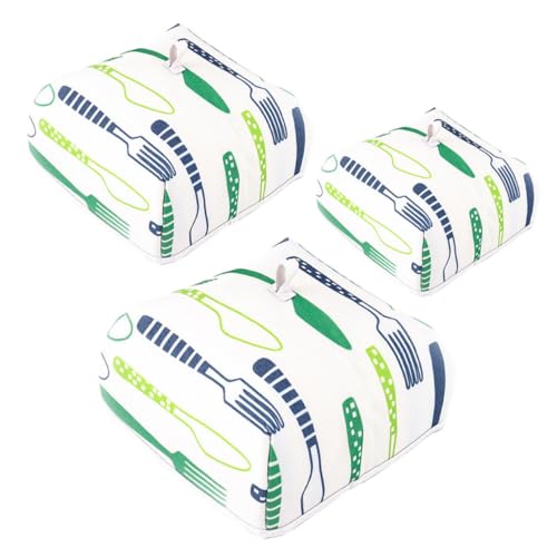 TOYZFRIENDY 3 Stück Teiliges Faltbare Isolierte Lebensmittelabdeckungen mit Isolierdesign Hitzebeständige Faltbare Abdeckhauben für Küche Picknick und Outdoor Grün Verschiedene TOYZFRIENDY 3 Stück Teiliges Faltbare Isolierte Lebensmittelabdeckungen mit Isolierdesign Hitzebeständige Faltbare Abdeckhauben für Küche Picknick und Outdoor Grün Verschiedene von TOYZFRIENDY