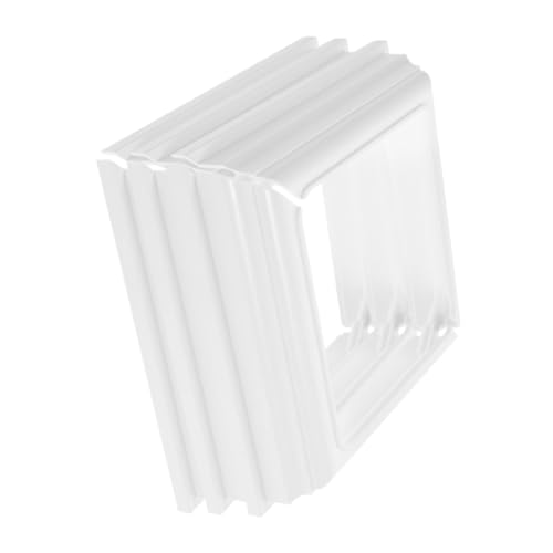 TOYZFRIENDY 3 Stück Teiliges PVC Pfostenfußabdeckungen Weiß Geteilte Basis für Geländerpfosten Wetterfeste und Stabile Sockelverkleidung für Terrasse Veranda und Außenbereich TOYZFRIENDY 3 Stück Teiliges PVC Pfostenfußabdeckungen Weiß Geteilte Basis für Geländerpfosten Wetterfeste und Stabile Sockelverkleidung für Terrasse Veranda und Außenbereich von TOYZFRIENDY