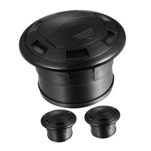 TOYZFRIENDY 3 Stück Teiliges Runde Schwarze Luftauslässe mit Schrauben für Wohnmobil Bus Klimaanlage Stabile Befestigung Verbesserte Luftzirkulation Modernes Design für Auto Rv Atv TOYZFRIENDY 3 Stück Teiliges Runde Schwarze Luftauslässe mit Schrauben für Wohnmobil Bus Klimaanlage Stabile Befestigung Verbesserte Luftzirkulation Modernes Design für Auto Rv Atv von TOYZFRIENDY
