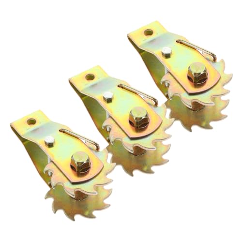 TOYZFRIENDY 3 Stück Teiliges Stahlseil Drahtseil Spanner Schwerlast Drahtspanner mit Ratsche Rostfreier Drahtring für Gewächshaus und Outdoor Dekorationen Einfaches und Sicheres Fixieren TOYZFRIENDY 3 Stück Teiliges Stahlseil Drahtseil Spanner Schwerlast Drahtspanner mit Ratsche Rostfreier Drahtring für Gewächshaus und Outdoor Dekorationen Einfaches und Sicheres Fixieren von TOYZFRIENDY