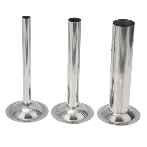 TOYZFRIENDY 3 Stück Teiliges Wurstfüllrohr Set aus Edelstahl Langlebig und Bruchsicher Geeignet für Fleischwölfe Vielseitig für Verschiedene Fleischsorten Einfach zu Reinigen und Sicher TOYZFRIENDY 3 Stück Teiliges Wurstfüllrohr Set aus Edelstahl Langlebig und Bruchsicher Geeignet für Fleischwölfe Vielseitig für Verschiedene Fleischsorten Einfach zu Reinigen und Sicher von TOYZFRIENDY