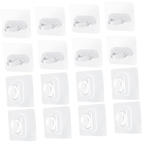 TOYZFRIENDY 30 Stück Selbstklebende Transparente Wandhaken Vielseitige Klebehaken ohne Bohren Starke Tragkraft Geeignet für Sprayflaschenhalter Bad Küche Marmor Platzsparend und Einfach zu TOYZFRIENDY 30 Stück Selbstklebende Transparente Wandhaken Vielseitige Klebehaken ohne Bohren Starke Tragkraft Geeignet für Sprayflaschenhalter Bad Küche Marmor Platzsparend und Einfach zu von TOYZFRIENDY