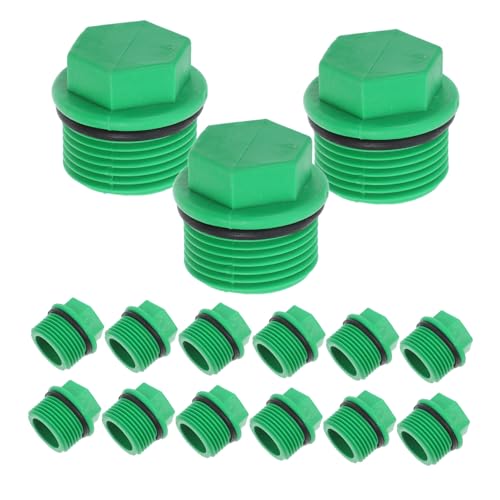 TOYZFRIENDY 30 Stück Teiliges Außengewinde Ppr Rohrstopfen Endkappen für Gartenbewässerung Wasserleitungen Langlebig Wiederverwendbar Einfache Installation Wassersparend TOYZFRIENDY 30 Stück Teiliges Außengewinde Ppr Rohrstopfen Endkappen für Gartenbewässerung Wasserleitungen Langlebig Wiederverwendbar Einfache Installation Wassersparend von TOYZFRIENDY
