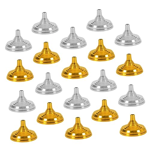 TOYZFRIENDY 30 Stück Teiliges Flaggenständer Tischflaggenhalter Büro Flaggenhalter Portable Stabile Flaggenbasis Gold und Silber für Besprechungen und Displays von TOYZFRIENDY