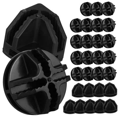 TOYZFRIENDY 30 Stück Teiliges Kunststoff würfelverbinder für Drahtgitter Robuste Abs PP Steckverbinder Kompatibel mit Modularen Aufbewahrungswürfeln Zwei Praktische Designs für Schrank TOYZFRIENDY 30 Stück Teiliges Kunststoff würfelverbinder für Drahtgitter Robuste Abs PP Steckverbinder Kompatibel mit Modularen Aufbewahrungswürfeln Zwei Praktische Designs für Schrank von TOYZFRIENDY