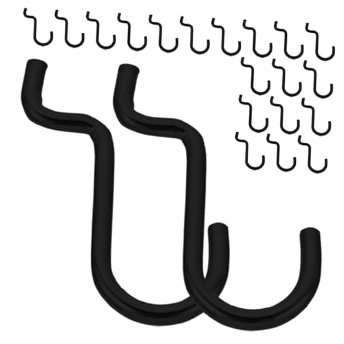 TOYZFRIENDY 30 Stück Teiliges Pegboard Haken mit Rutschfester Beschichtung Schwere Eisen Doppelhaken für Werkzeug und Küchenorganisation Vielseitig Einsetzbar in Garage und Haushalt TOYZFRIENDY 30 Stück Teiliges Pegboard Haken mit Rutschfester Beschichtung Schwere Eisen Doppelhaken für Werkzeug und Küchenorganisation Vielseitig Einsetzbar in Garage und Haushalt von TOYZFRIENDY