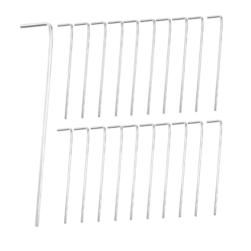 TOYZFRIENDY 32 Stück Teiliges Zelt heringe aus Robustem Eisen Zeltnägel für Camping und Garten Sturmsichere Bodenanker für Zelte und Sonnenschirme Langlebige Zeltheringe zur Festen von TOYZFRIENDY