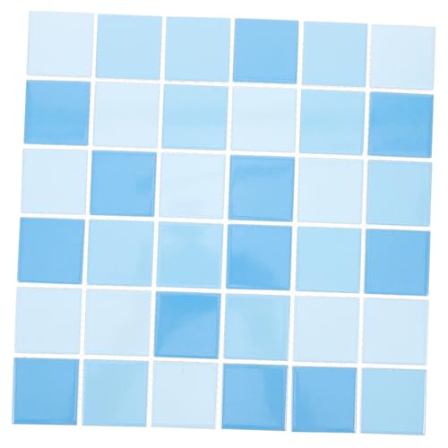 TOYZFRIENDY 36 Stück Teiliges Keramik Mosaikfliesen für Schwimmbad und Küche Nahtlose Blaue Fliesen mit Glänzender Oberfläche Dekorative Wand und Bodenfliesen für Pools Teiche und Backsplash TOYZFRIENDY 36 Stück Teiliges Keramik Mosaikfliesen für Schwimmbad und Küche Nahtlose Blaue Fliesen mit Glänzender Oberfläche Dekorative Wand und Bodenfliesen für Pools Teiche und Backsplash von TOYZFRIENDY