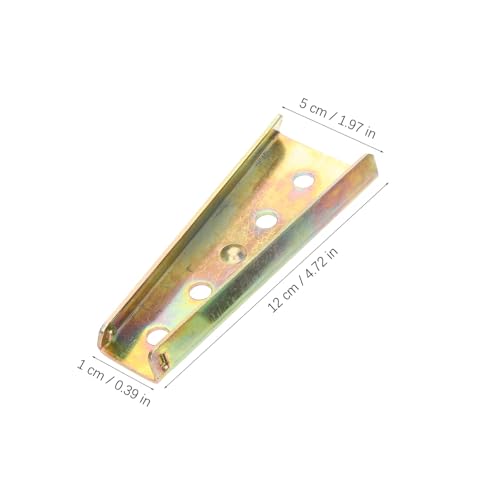 TOYZFRIENDY 4 Paare Metall Sofa Verbinder Einrastbolzen für Ecksofa Robuste Langlebige Sofa Interlock Halterung Einfache Montage Geeignet für Modulare Sitzgruppen und Polstermöbel von TOYZFRIENDY