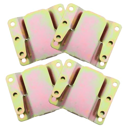 TOYZFRIENDY 4 Sätze Sofaverbinder Möbelverbinder Eckverbinder Flachverbinder für Ecksofa Stabile Verschleißfeste Verbindung Einfach zu Montieren Langlebige Metallverbinder von TOYZFRIENDY