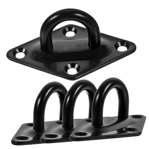 TOYZFRIENDY 4 Stck Teiliges Pad Eye Plate Haken Rostfreie Decken und Wandhaken Schwere U Haken für Vielseitiges Aufhängen Einfache Montage Langlebig Geeignet für Garage und Haushalt TOYZFRIENDY 4 Stck Teiliges Pad Eye Plate Haken Rostfreie Decken und Wandhaken Schwere U Haken für Vielseitiges Aufhängen Einfache Montage Langlebig Geeignet für Garage und Haushalt von TOYZFRIENDY