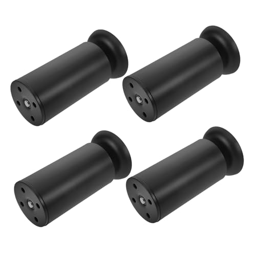 TOYZFRIENDY 4 Stück Edelstahl Möbelbeine Schwerlast Füße für Schrank Sofa Couchtisch Robust und Langlebig Einfache Montage Verstellbar für Kommode und Holzmöbel von TOYZFRIENDY