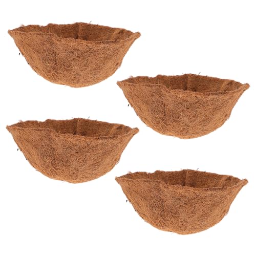 TOYZFRIENDY 4 Stück Halbrunde Kokosfasereinsatz für Hängeampeln Natürliche Pflanzen Blumenampel Einlage Biologisch Abbaubar Wasserhaltend Langlebig Geeignet für Balkon und Bürodekoration TOYZFRIENDY 4 Stück Halbrunde Kokosfasereinsatz für Hängeampeln Natürliche Pflanzen Blumenampel Einlage Biologisch Abbaubar Wasserhaltend Langlebig Geeignet für Balkon und Bürodekoration von TOYZFRIENDY