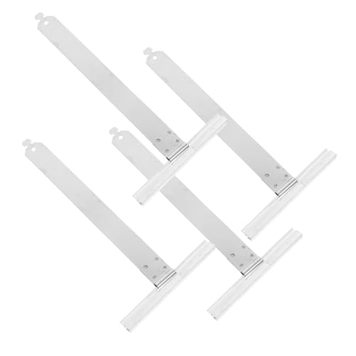TOYZFRIENDY 4 Stück Teiliges Aluminiumlegierung Aufhängungsfedern für Rollladen Reparatur Stabile Befestigung Flexibles Anpassen der Aufzugs Geschwindigkeit Geeignet für Einzelne Lamellen von TOYZFRIENDY