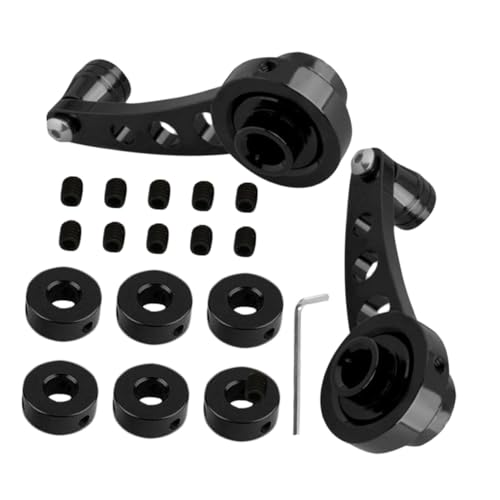 TOYZFRIENDY 4 Stück Teiliges Auto Fensterkurbel aus Aluminiumlegierung Langlebiger Fenstergriff mit Modernem Design Einfache Montage Kompatibel mit Mehreren Fahrzeugmodellen Praktisches TOYZFRIENDY 4 Stück Teiliges Auto Fensterkurbel aus Aluminiumlegierung Langlebiger Fenstergriff mit Modernem Design Einfache Montage Kompatibel mit Mehreren Fahrzeugmodellen Praktisches von TOYZFRIENDY