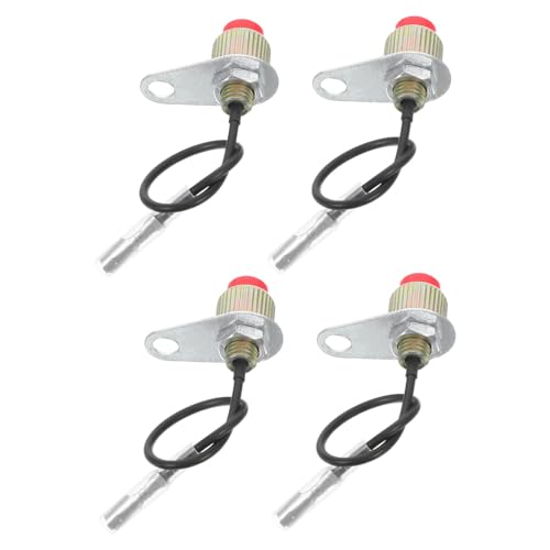 TOYZFRIENDY 4 Stück Teiliges Benzinrasenmäher Stop schalter Langlebiger An aus schalter für Rasentrimmer und Motorsensen Einfache Installation Praktisches Zubehör für Gartengeräte TOYZFRIENDY 4 Stück Teiliges Benzinrasenmäher Stop schalter Langlebiger An aus schalter für Rasentrimmer und Motorsensen Einfache Installation Praktisches Zubehör für Gartengeräte von TOYZFRIENDY