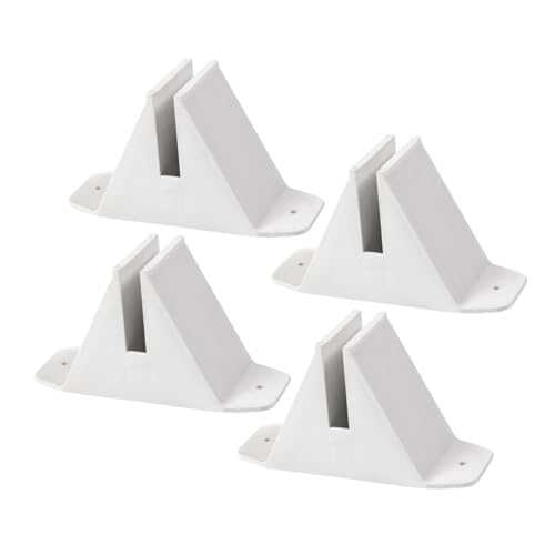 TOYZFRIENDY 4 Stück Teiliges Gartenzaun Sockel aus Stabilem Kunststoff Uv Beständig Einfache Installation rutschfeste Basis für Sicheren Stand von Garten und Hofzäunen Geeignet für TOYZFRIENDY 4 Stück Teiliges Gartenzaun Sockel aus Stabilem Kunststoff Uv Beständig Einfache Installation rutschfeste Basis für Sicheren Stand von Garten und Hofzäunen Geeignet für von TOYZFRIENDY