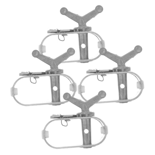 TOYZFRIENDY 4 Stück Teiliges Heavy Duty Stahlseil Spannwerkzeug Robuster Drahtseil Spannschlüssel für Outdoor Zaun und Garten Vielseitiger Kabel Drahtzieher zur Einfachen Drahtspannung TOYZFRIENDY 4 Stück Teiliges Heavy Duty Stahlseil Spannwerkzeug Robuster Drahtseil Spannschlüssel für Outdoor Zaun und Garten Vielseitiger Kabel Drahtzieher zur Einfachen Drahtspannung von TOYZFRIENDY