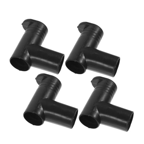 TOYZFRIENDY 4 Stück Teiliges Kunststoff verbinder für Kleiderständer Stabile Rechteckige Winkelverbindung Robustes Zubehör für Wäscheständer Vielseitig Einsetzbar für Innen Außenbereiche von TOYZFRIENDY