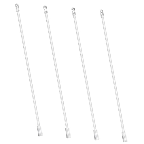 TOYZFRIENDY 4 Stück Teiliges Langer Transparenter Ersatz Blindstab mit Haken für Jalousien Einfach zu Montierender Robuster Gardinenstab für Fenster Geeignet für Zuhause und Büro TOYZFRIENDY 4 Stück Teiliges Langer Transparenter Ersatz Blindstab mit Haken für Jalousien Einfach zu Montierender Robuster Gardinenstab für Fenster Geeignet für Zuhause und Büro von TOYZFRIENDY