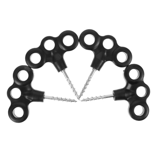 TOYZFRIENDY 4 Stück Teiliges Leichte Robuste Zeltheringe aus Langlebigem Kunststoff Wetterfeste Camping zeltbefestigung mit Verstärktem Zuspitzendem Ende für Schneeuntergrund Vielseitig TOYZFRIENDY 4 Stück Teiliges Leichte Robuste Zeltheringe aus Langlebigem Kunststoff Wetterfeste Camping zeltbefestigung mit Verstärktem Zuspitzendem Ende für Schneeuntergrund Vielseitig von TOYZFRIENDY