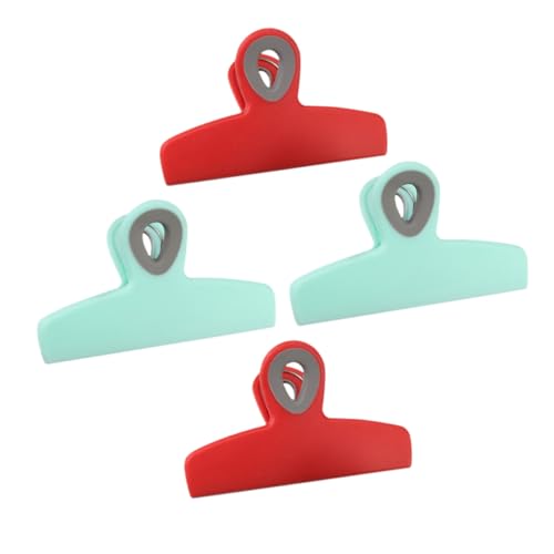 TOYZFRIENDY 4 Stück Teiliges Mehrzweck Lebensmittelbeutel Verschlussklammern aus Edelstahl und PP Wiederverwendbare Starke Chips Verschlussclips für Küche Snacks Tüten Frischhaltung TOYZFRIENDY 4 Stück Teiliges Mehrzweck Lebensmittelbeutel Verschlussklammern aus Edelstahl und PP Wiederverwendbare Starke Chips Verschlussclips für Küche Snacks Tüten Frischhaltung von TOYZFRIENDY