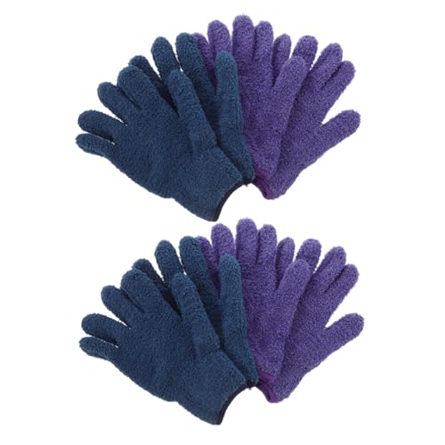 TOYZFRIENDY 4 Stück Teiliges Mikrofaser staubhandschuh Korallenvlies Waschbare Reinigungshandschuhe zum Staubwischen Vielseitig für Auto Haushalt Möbel und Schwer Zugängliche Zufällige Farbe TOYZFRIENDY 4 Stück Teiliges Mikrofaser staubhandschuh Korallenvlies Waschbare Reinigungshandschuhe zum Staubwischen Vielseitig für Auto Haushalt Möbel und Schwer Zugängliche Zufällige Farbe von TOYZFRIENDY