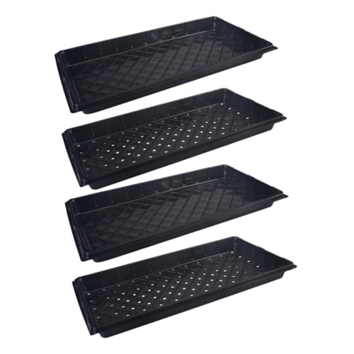 TOYZFRIENDY 4 Stück Teiliges Pflanztopf untersetzer Robustem UV beständigem Kunststoff Vertiefte Gelochte Pflanzschalen zur Wasserableitung Wetterfest und Langlebig für Garten und TOYZFRIENDY 4 Stück Teiliges Pflanztopf untersetzer Robustem UV beständigem Kunststoff Vertiefte Gelochte Pflanzschalen zur Wasserableitung Wetterfest und Langlebig für Garten und von TOYZFRIENDY