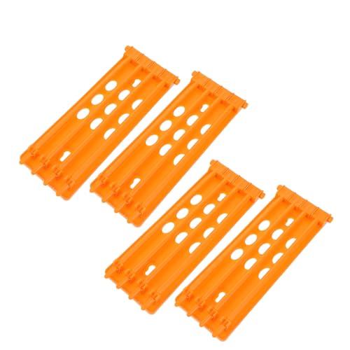 TOYZFRIENDY 4 Stück Teiliges Pigeon Leg Rings Rack Vielseitiger Vogel Fußringhalter für Tauben Hühner Wachteln und Papageien Effiziente Organisation von Vogel Trainingsringen und Tauben von TOYZFRIENDY