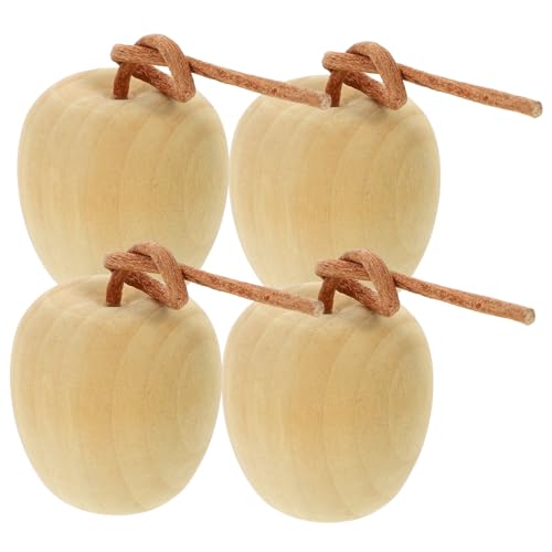 TOYZFRIENDY 4 Stück Teiliges Unbemalte Holz Äpfel zum Basteln DIY Bemalbare Fruchtmodelle aus Holz Kreative Holzdeko für Leicht Sicher für Individuelle Wohnraumdekoration TOYZFRIENDY 4 Stück Teiliges Unbemalte Holz Äpfel zum Basteln DIY Bemalbare Fruchtmodelle aus Holz Kreative Holzdeko für Leicht Sicher für Individuelle Wohnraumdekoration von TOYZFRIENDY